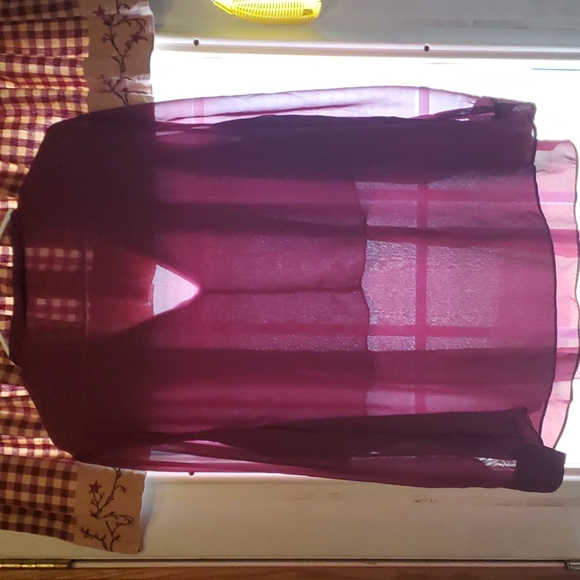 Ladies dress shirt plus size - Picture 3 of 3